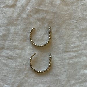 Silver Hoop Earrings